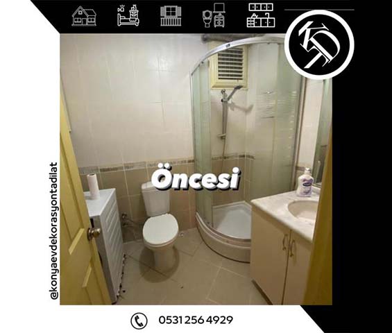 Banyo Tadilat Öncesi