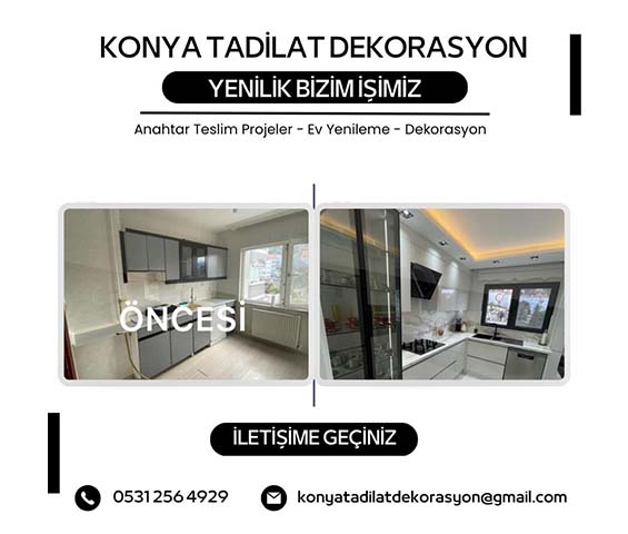  Mutfak Tadilat Öncesi-Sonrası